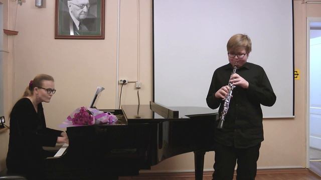 P.Sancan-Sonata for Hoboi&piano- Vladimir KRUGLOV-T.JUKOVA, 1m. смотреть онлайн