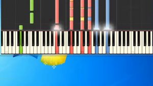 Robbie Willians   Feel [Piano tutorial by Synthesia]