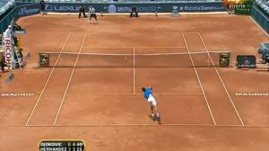 novak Djokovic Oscar Hernandez Madrid