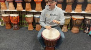 2nd Grade Guinea djembe - Robodrum