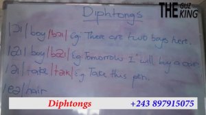 Diphtongs