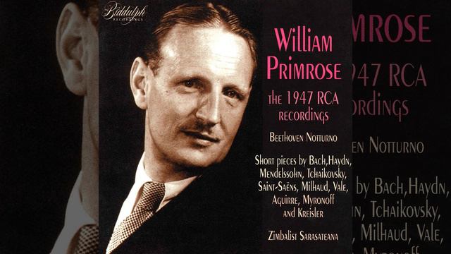 Sarasateana (After P. de Sarasate's Op. 23) (Arr. W. Primrose for Viola & Piano) : IV. Zapateado смотреть онлайн