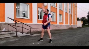 Шанин Александр Армейский рывок 40 кг 32 раза