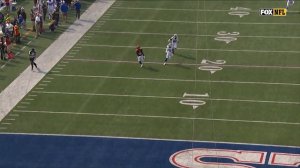 John Ross Jukes Two Bills to the Ground on 57-Yard TD Catch