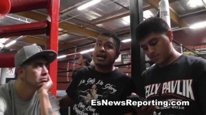 robert garcia and rios on mexican russian vs billy dib 2 - EsNews Boxing