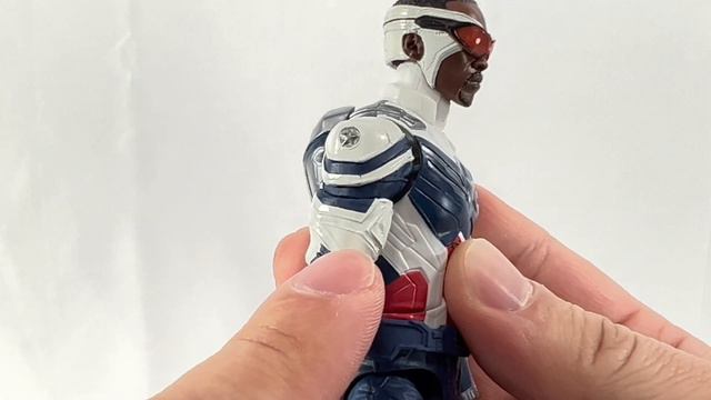 【ファルコン＆ウィンターソルジャー】キャプテン・アメリカ　サム・ウィルソン　ビルドフィギュア　マーベルレジェンド　フィギュア　レビュー