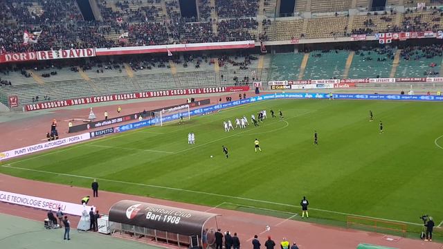 Bari Novara 1-1 Goal Floro Flores 17/04/2018 смотреть онлайн