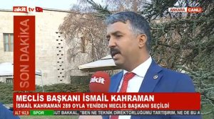 Haber 17:00 - Meclis başkanı İsmail Kahraman oldu