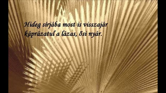 Áprily Lajos   Ma milyen szép vagy смотреть онлайн