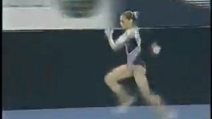 Terin Humphrey - 2002 Worlds Semifinals - Vault 1