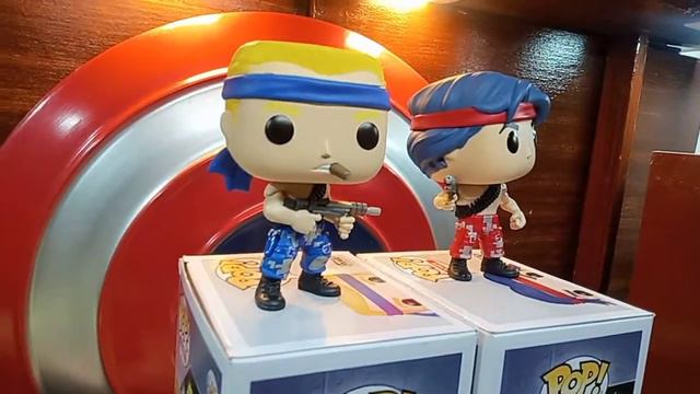 Lance Bean Bill Rizer Contra Rambo Predator Funko Pop смотреть онлайн