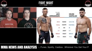 UFC Fight Night: Jack Hermansson vs. Kelvin Gastelum Prediction