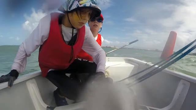 Daniel & Lara Sabot Sailing Nationals Townsville Australia смотреть онлайн