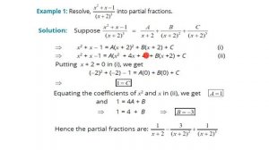 Lecture 23 Part B|Resolution of a Rational Fraction | Repeated Linear Factors | Calculus