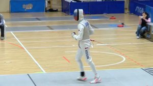 1/2 Семенюк Г - Бородачев К Рапира юниоры / личные соревнования (Финал)