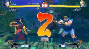Ultra Street Fighter IV - Rose Arcade Mode Playthrough