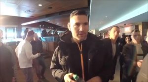 UFC 220  Media Scrum: Chris Weidman