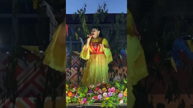 Катя Петрова на празднике моего родного села Байдеряково Яльчикского района #чувашия