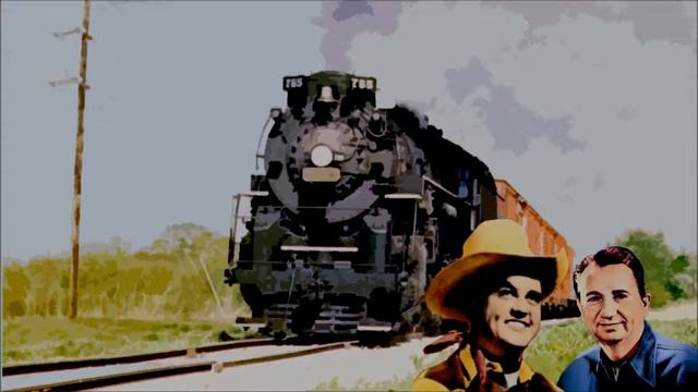 Blow Your Whistle Freight Train Johnny Bond and Merle Travis with Lyrics смотреть онлайн