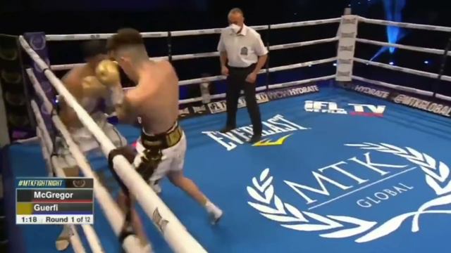 WOW! - WATCH LEE McGREGOR ABSOLUTELY DESTROY GUERFI IN ONE ROUND, AFTER 3 KNOCKDOWNS (FIGHT FOOTAGE смотреть онлайн