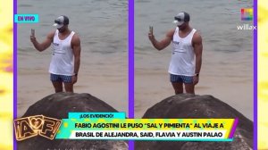 Amor y Fuego - ENE 10 - FABIO AGOSTINI LE PUSO "SAL Y PIMIENTA" AL VIAJE DE BRASIL  | Willax