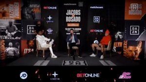 Daniel Jacobs & Gabriel Rosado's INTENSE Press Conference & Face-Off