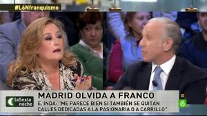 Encontronzazo de Eduardo Inda y Elisa Beni por las calles franquistas: "Hay que venir aprendido"