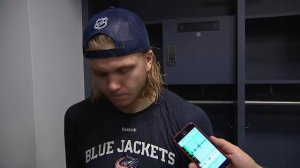 William Karlsson on Blue Jackets loss to the Isles