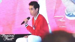 140504 Michael Christian Martinez Megamall Fans' Day - Singing Cut