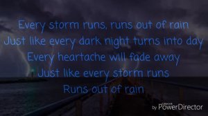 Every Storm Gary Allan Lyrics