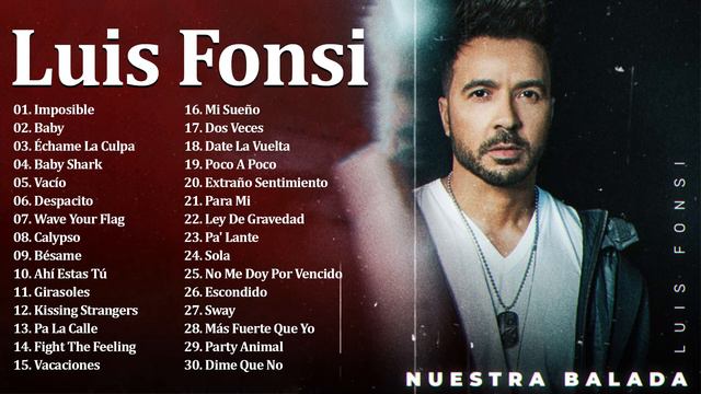 Luis Fonsi - 2022 Playlist  ÉXITOS Luis Fonsi