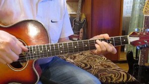 Учил отец-учила мать -А. Пляченко-(как играть на гитаре аккорды)