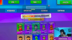 EU E 1 INSCRITOS CONTRA 4 PRO PLAYERS NO STUMBLE GUYS VALENDO 2MIL GEMAS POR RODADA