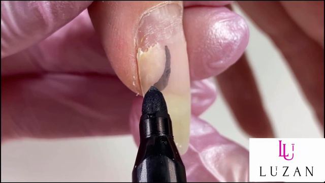 Как убрать отслойки материала при коррекции ногтей смотреть онлайн