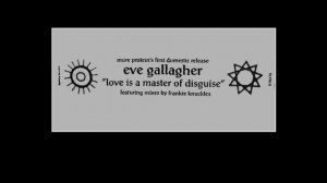 eve gallagher - love is a master of disguise (frankie knuckles classic club mix)