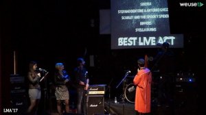 8 - LMA '17 - Premiazione Best live act - Scarlet and the spooky spiders