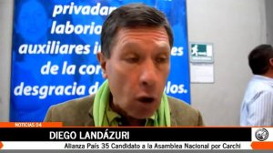 Diego Landázuri - Candidato a la Asamblea Nacional por Carchi