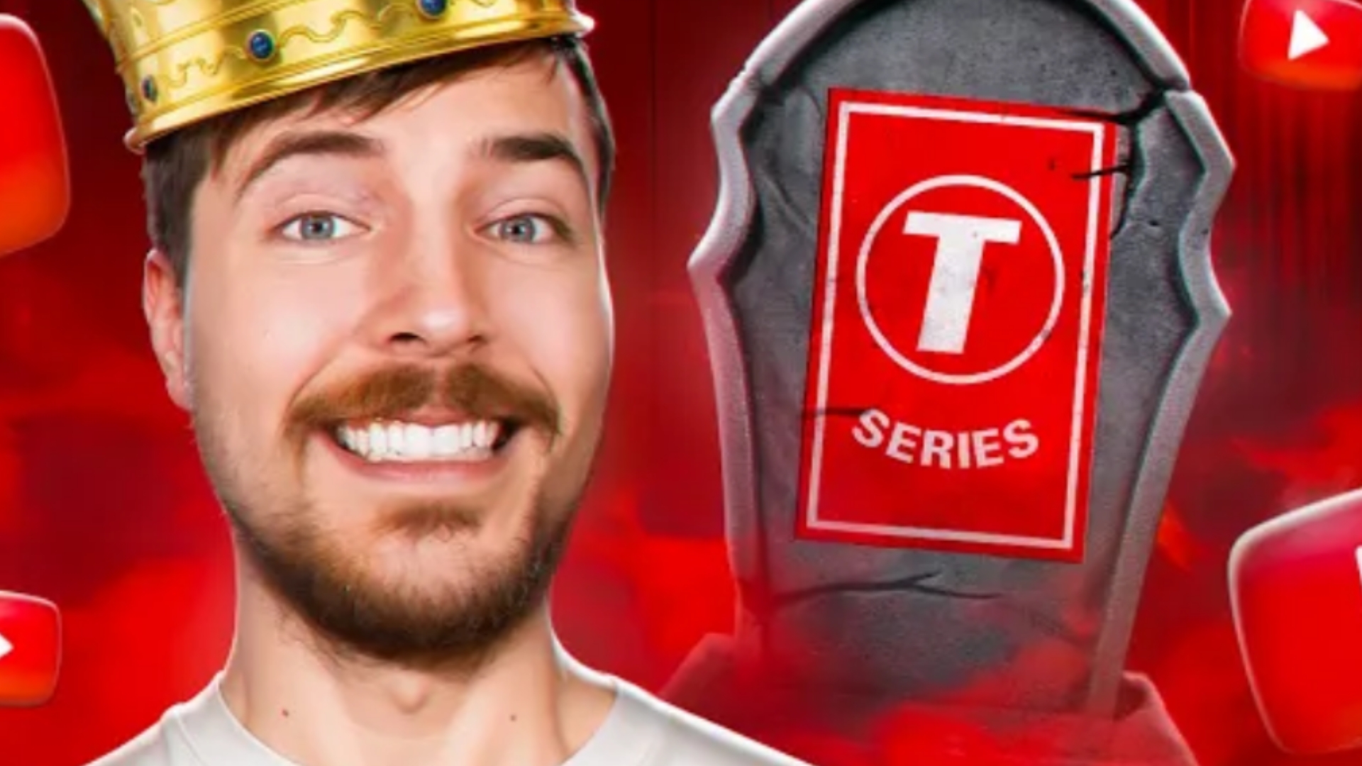 МИСТЕР БИСТ ПОБЕДИЛ T-SERIES И СТАЛ ТОП-1 НА ЮТУБЕ смотреть онлайн