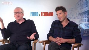 Tracy Letts & Jon Bernthal reveal their acting style from "Ford v Ferrari"