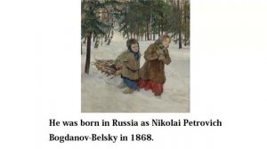 Nikolai Petrovich Belsky | Ackerman's Fine Art