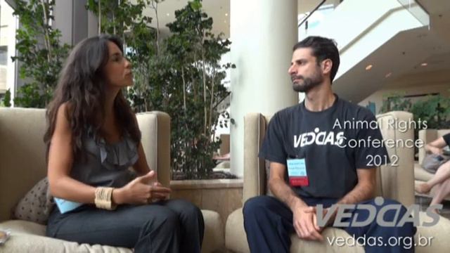 Videolog VEDDAS AR2012 - Andrea Carvalho - Animal Rights Conference 2012 смотреть онлайн