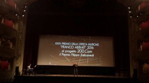 Il coro dei 200.Com festeggia la vincita del Premio Franco Abbiati 2016!