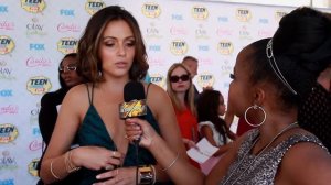 Kimberly Jesika Interviews with Italia Ricci Teen Choice Awards 2014