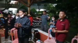 Syukuran Ulang Tahun Bapak Manalu Bersama OMK Gereja Paroki