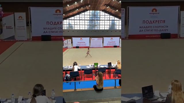 Maria Trendafilova rhythmic gymnastics debut 2022 смотреть онлайн