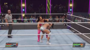 WWE 2K22 Nora vs Jessie Gray (Masked)