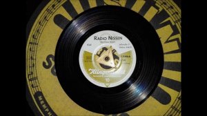 WERBEPLATTE "KLINGENDE POST" Nr 10 TELDEC Radio NISSEN 1958 Schlager