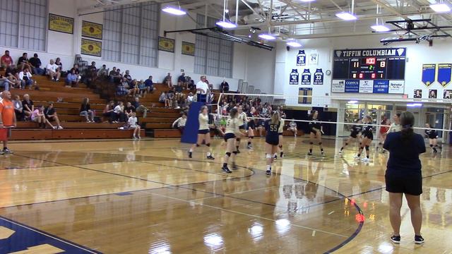10-3-17 Tiffin Columbian v Perkins; Emily Davis #10, Outside Hitter--Set 2 смотреть онлайн