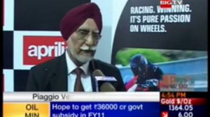 ET Now Business Day,  Mr. Ravi Chopra, CMD, Piaggio.mpg