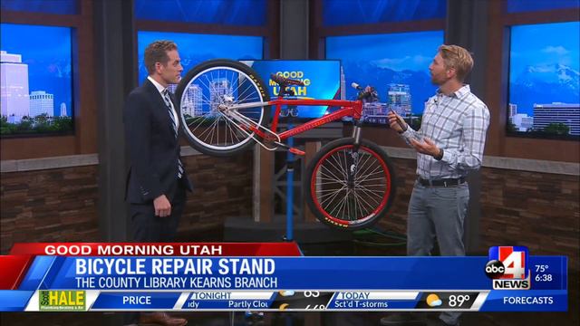 You can now repair your bike at The County Library in Kearns смотреть онлайн